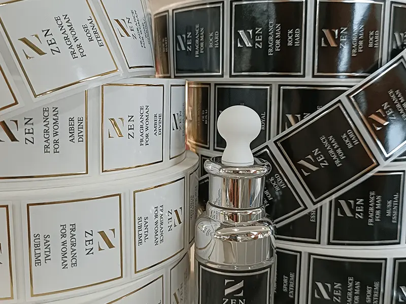 Hot stamping technology to create a beautiful appearance of cosmetics